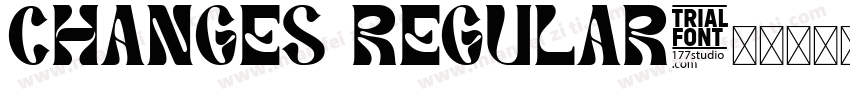 Changes Regular字体转换